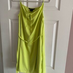 Armani Exchange Lime Green Dress
